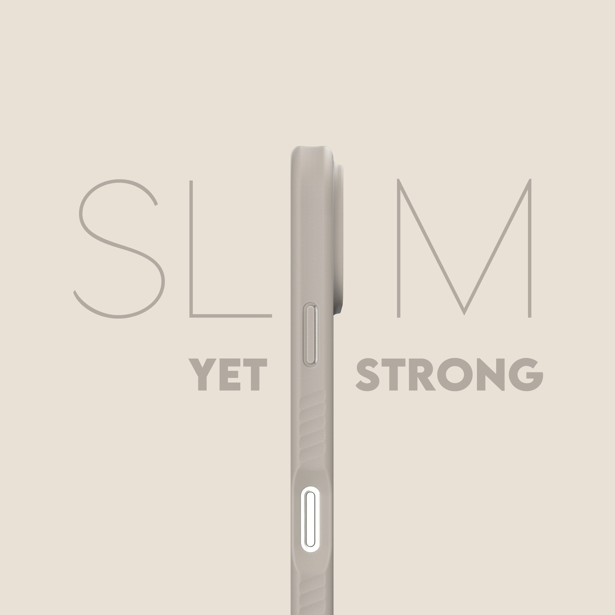 CARE™ by PanzerGlass® Samba Case Vanilla w. MagSafe iPhone 17 Pro Max